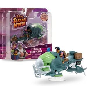 Disney Strange World Ethan And Skiff Vehicle
